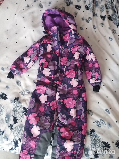Зимний комбинезон для девочки 116