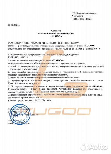 Электросамокат Kugoo C2