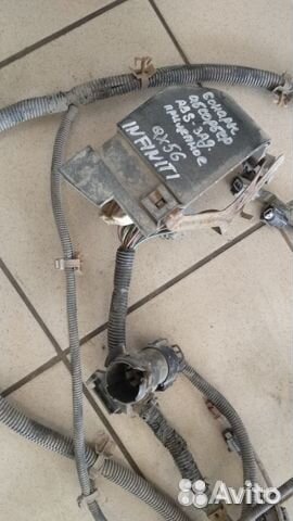 Проводка датчиков парковки и прицепного QX56 JA60