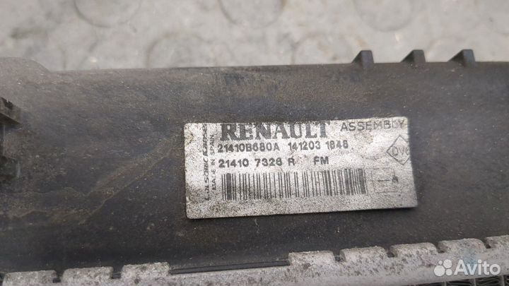 Радиатор охлаждения двигателя Renault Captur, 2015