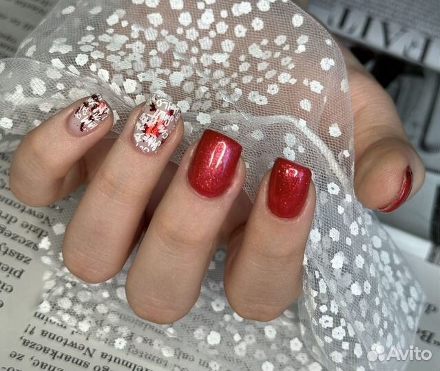 Маникюр с покрытием гель лак, SMART педикюр