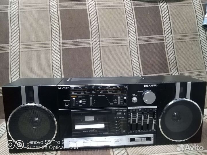 Кассетный магнитофон sanyo M- V45K