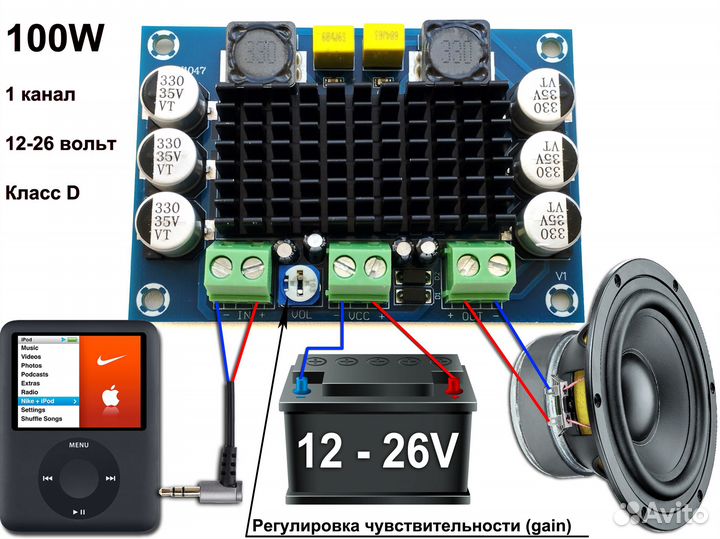 Усилители разные