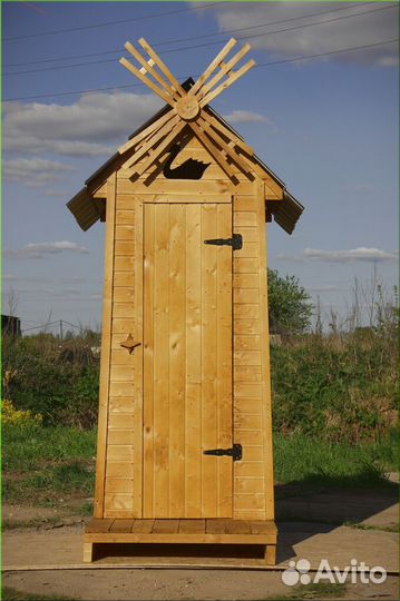 Уличный туалет с установкой