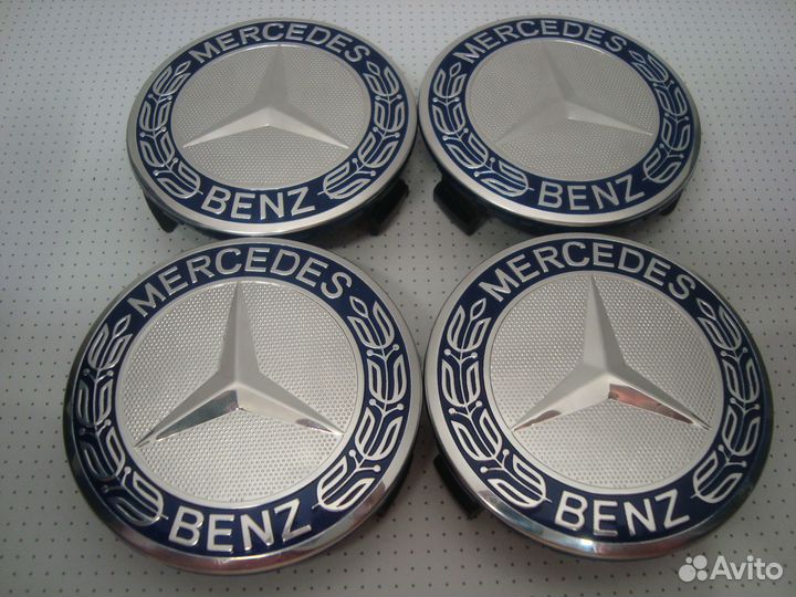 Колпачки на литые диски Mercedes Мерседес