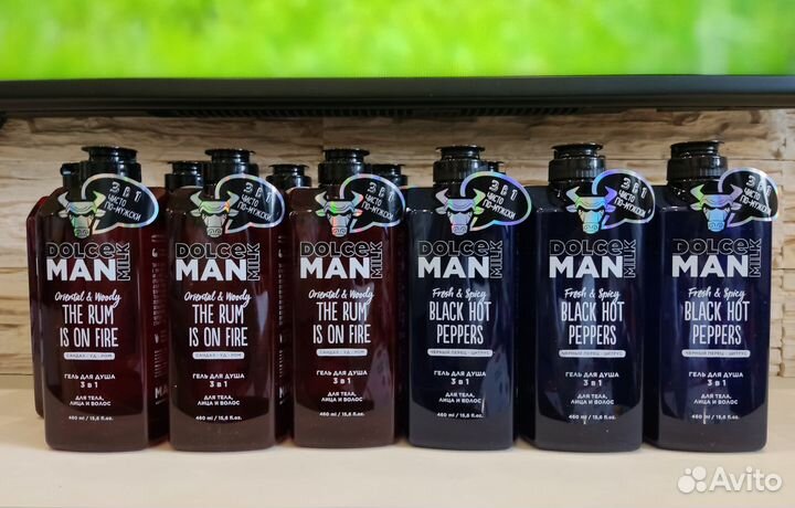 Гели для душа мужские Dolce Milk