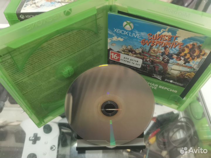 Диск Sunset overdrive Xbox