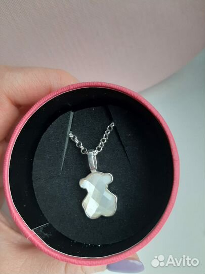 Tous колье с рерламутром