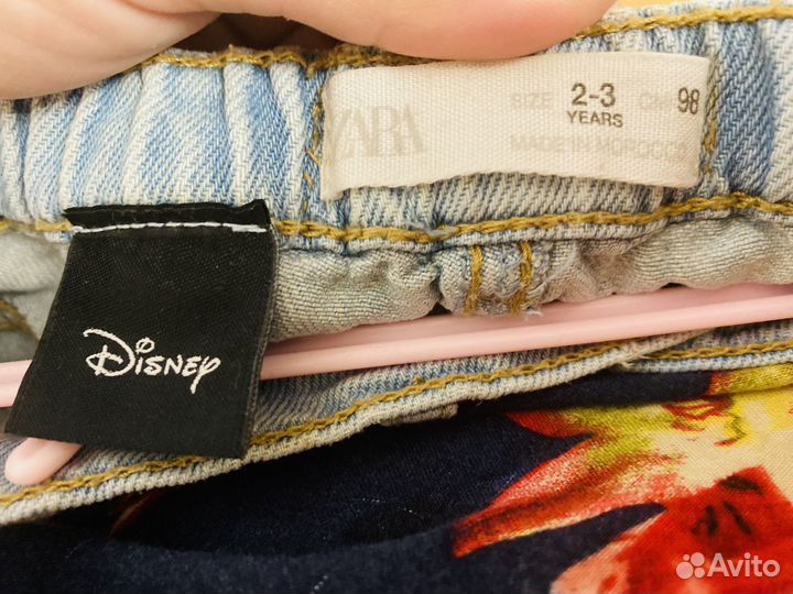 Джинсы для девочки 98