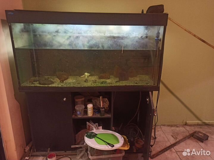 Аквариум с тумбой 400 литров