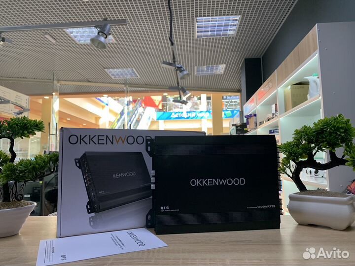 Усилитель Kenwood 1800W (новый,гарантия)
