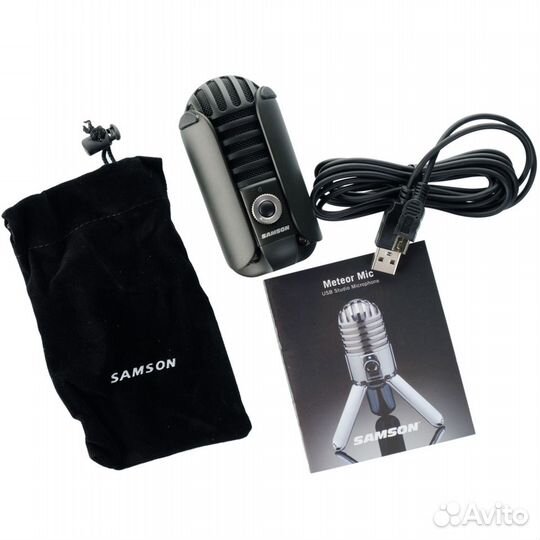 Микрофон Samson Meteor Mic USB, черный