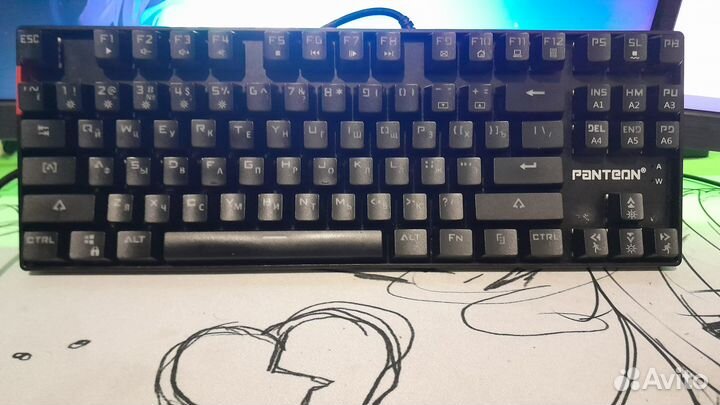 Клавиатура механическая проводная Jet.A Panteon T4