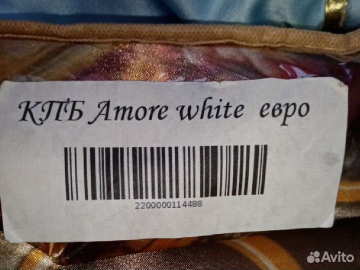 Комплект постельного белья шёлк евро