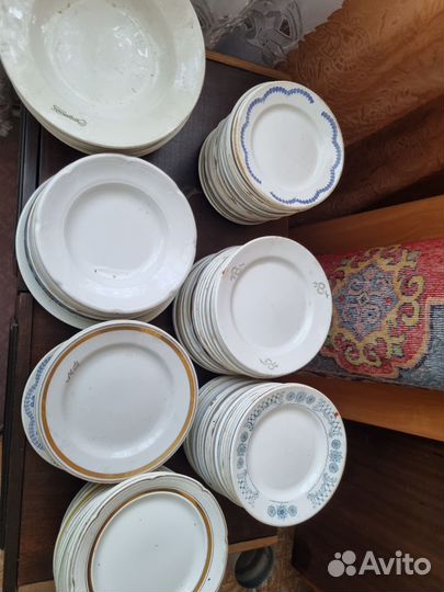 Столовый сервиз времен СССР