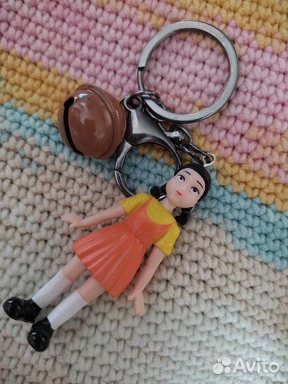 Брелок с колокольчиком