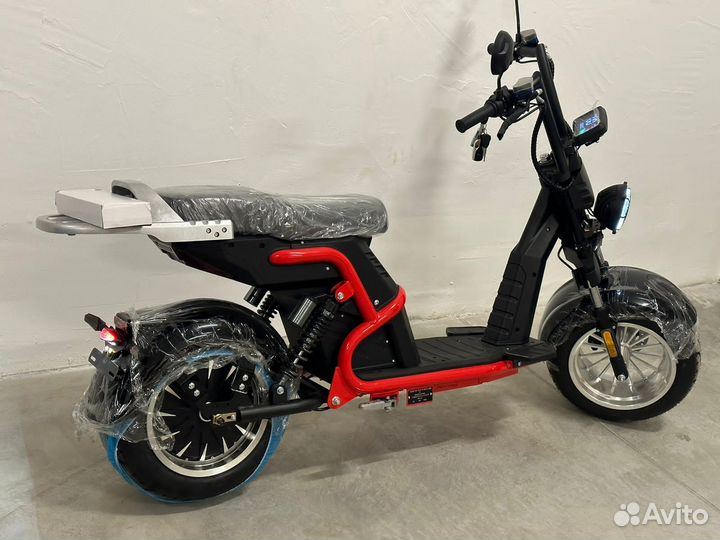 Электроскутер CityCoco Pro Black Edition 5000w