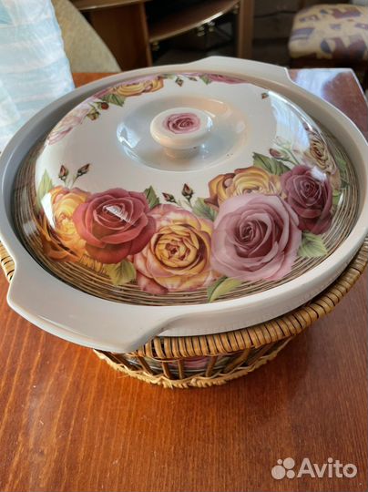 Керамическая кастрюля для запекания «Valleya”