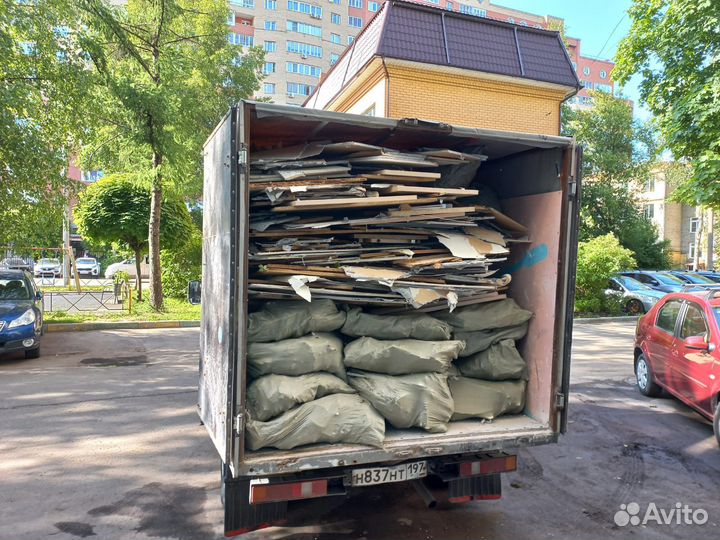 Вывоз мусора газель