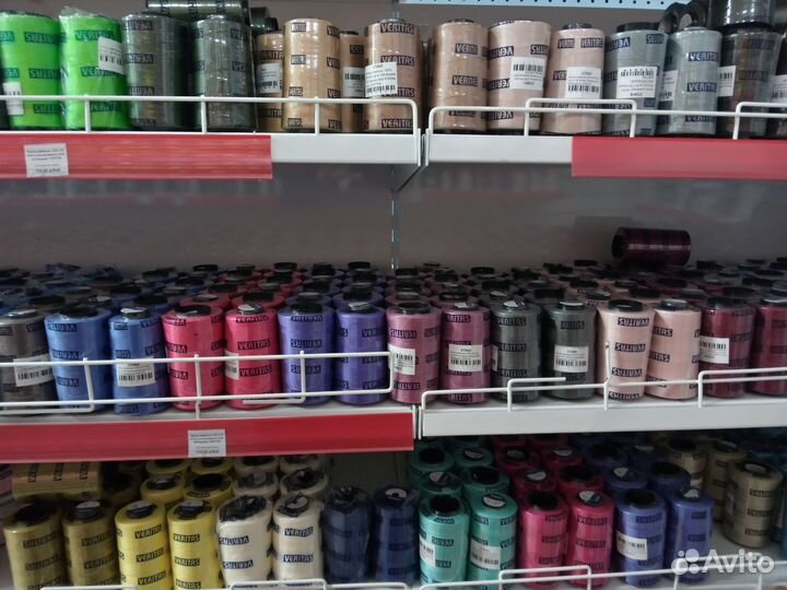 Veritas Нитки швейные 100% PE 40/2 в ассортименте