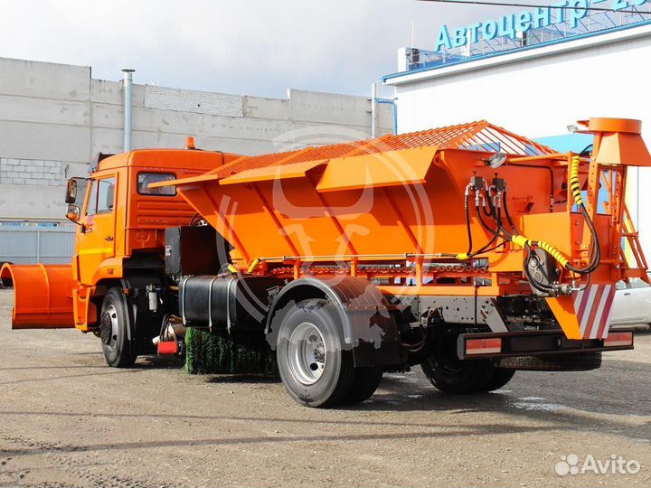 Пескоразбрасыватель на камаз 43253, 2024