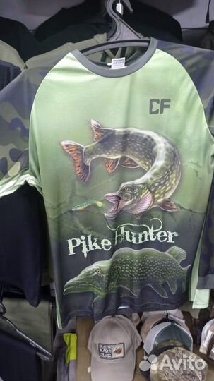 Джерси Crazy Fish Pike Hunter camo