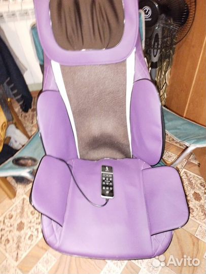 Вибромассажная накидка на кресло для спины