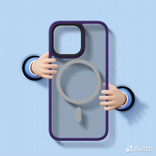 Benks Чехол для iPhone 14 Pro Фиолетовый