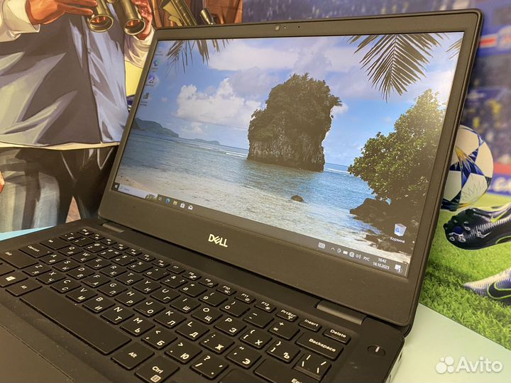 Мощный Ноутбук Dell i3-8145U/Full-HD IPS/8gb/SSD