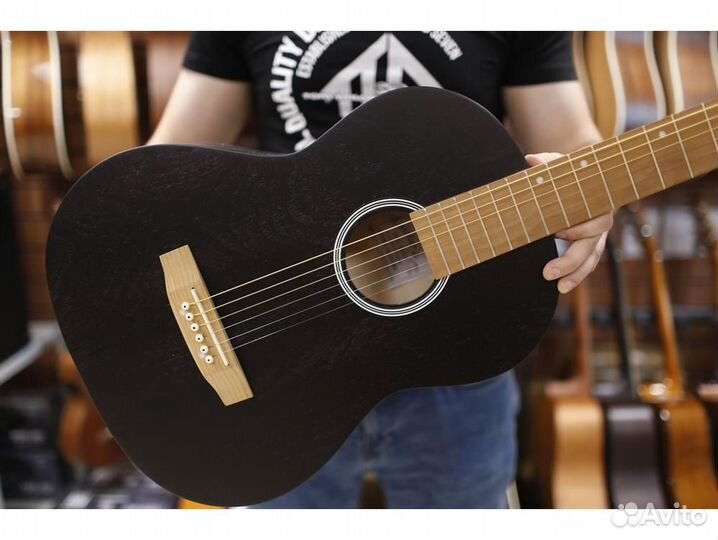 Амистар M-313-BK Акустическая гитара, чёрная