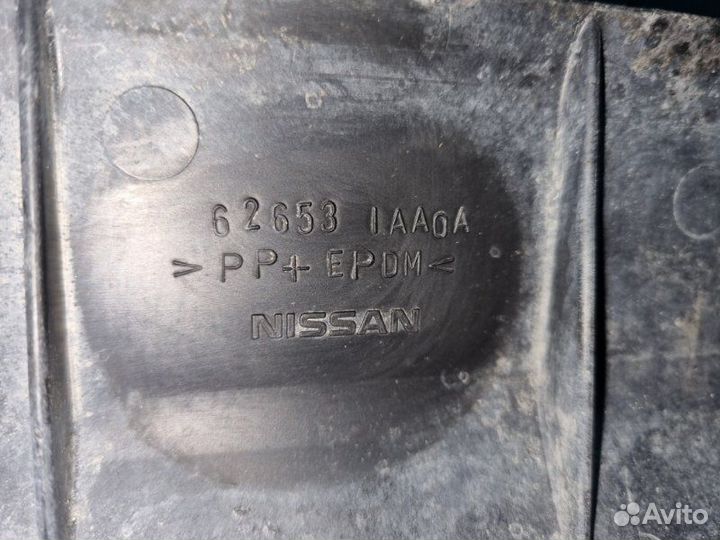 Воздуховод радиатора Nissan Murano Z51 3.5 2010