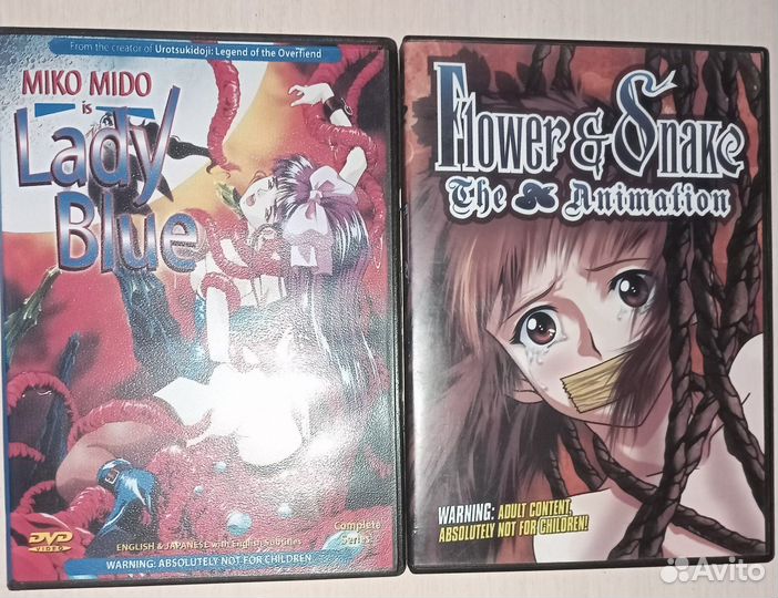 Японские Аниме Хентай на DVD