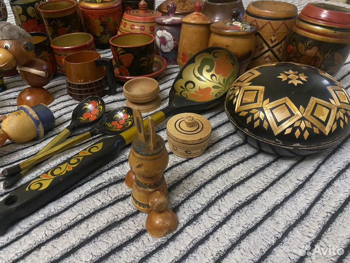 Посуда деревянная