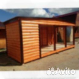 Вольер уличный Н-727 утепленный