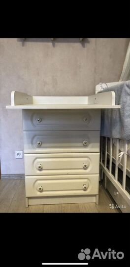 Кровать, комод, матрас