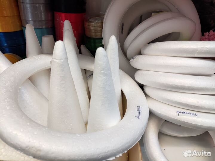 Пенопластовые шары