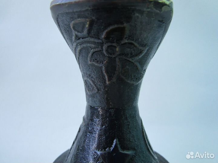 Винтажный кувшинчик латунь тяжелый индия