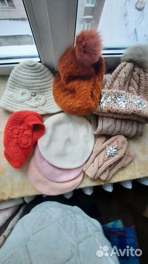 Береты,шапки, шарф