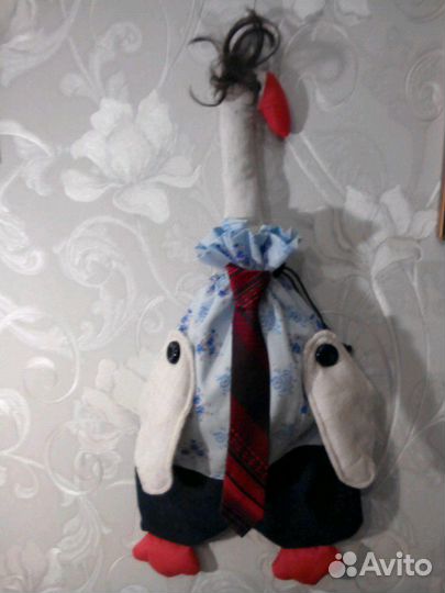 Игрушка подарок пакетница / пижамница ручн работа