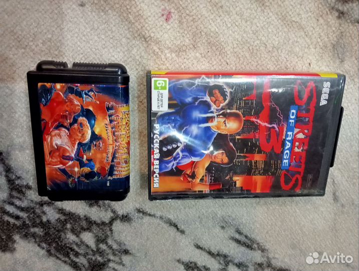 Sega картриджи (90х)