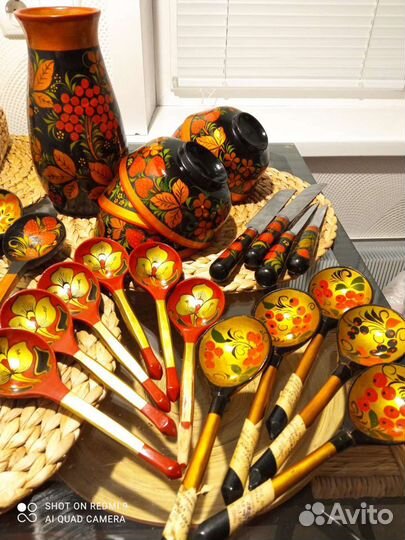 Хохлома посуда СССР