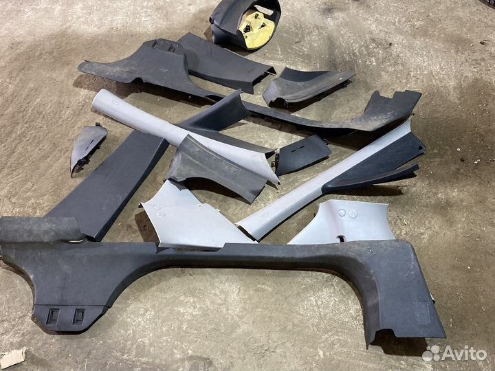 Пластик салона Opel Corsa D хэтчбек