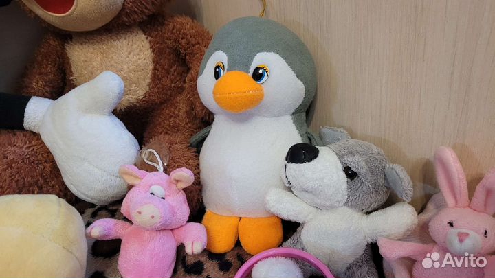 Мягкие и мелкие игрушки для детей