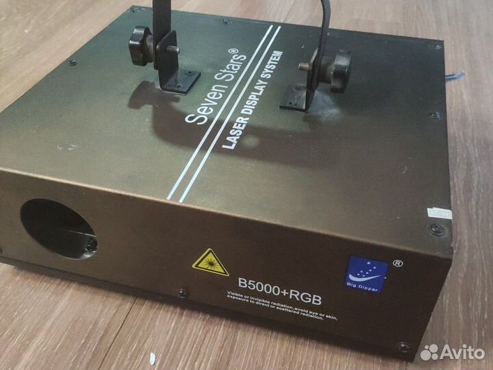 Концертный лазер SevenStars B5000+RGB