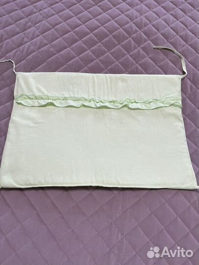 Бортики в детскую кроватку и балдахин