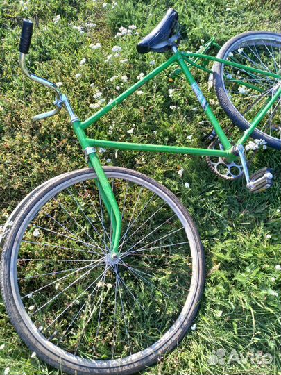 Велосипед урал на ходу