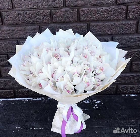 Букет из орхидей