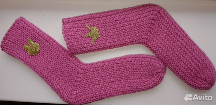 Носки вязаные ручной работы