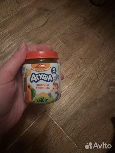 Фруктовое пюре агуша 12 шт