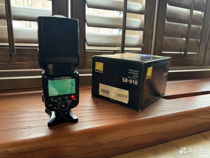 Вспышка Nikon sb 910